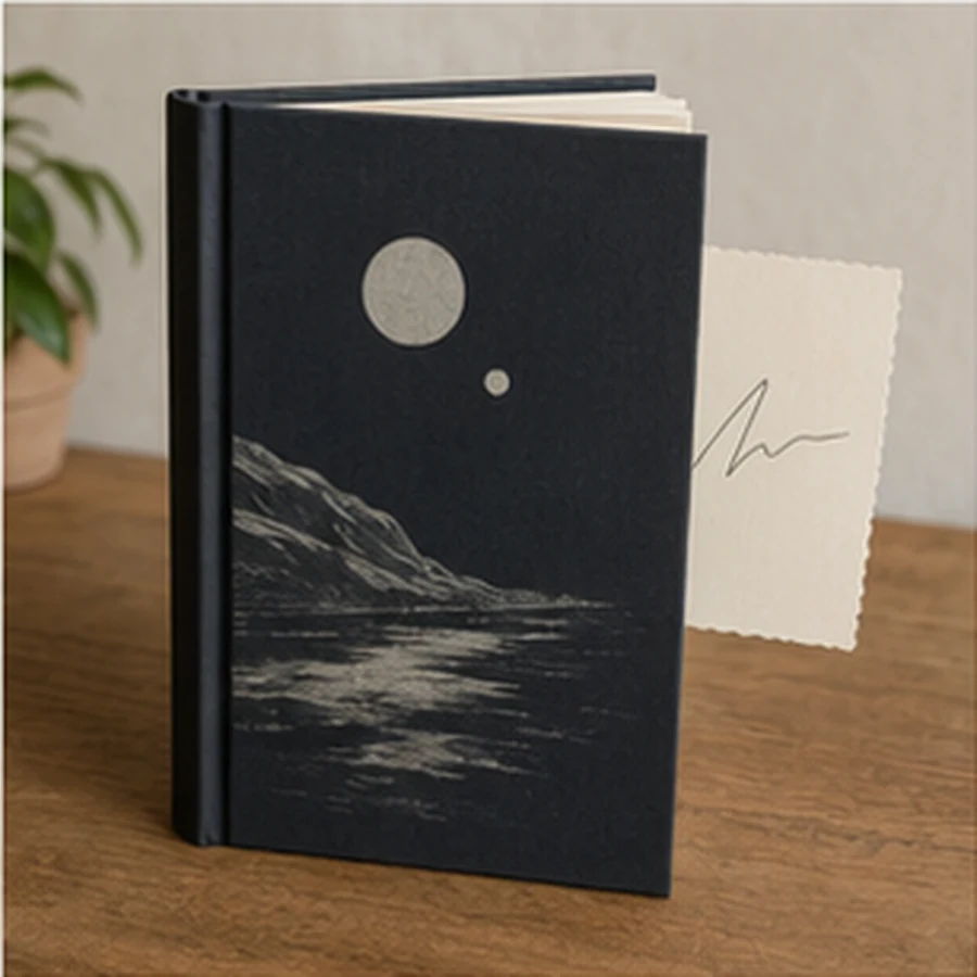 Signed staff pick book at Riverbend Books